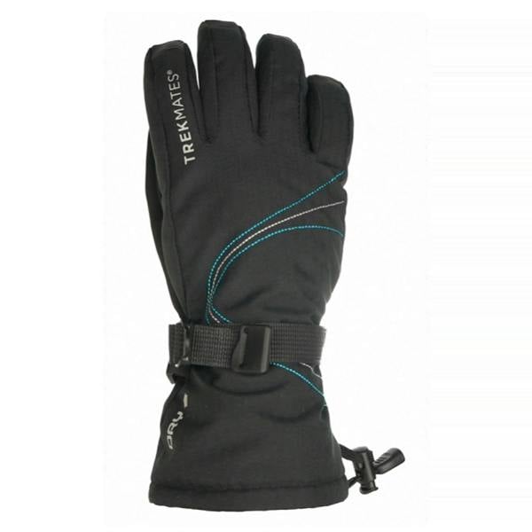 Trekmates Ladies Waterproof Insulated DRY Shield Winter Ski Gloves with Touchscreen Grip