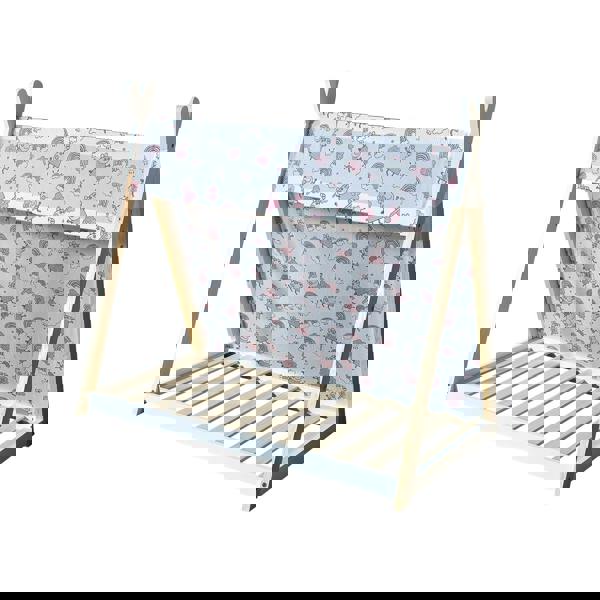 Kudlhome Peppa Pig Toddler House Bed, White