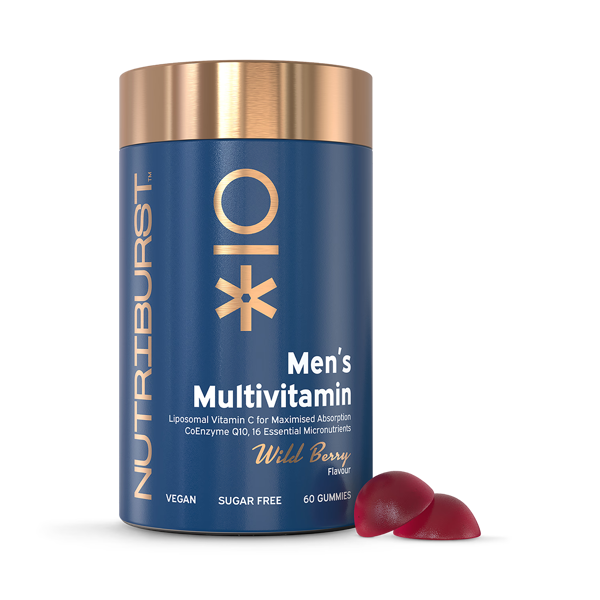 Nutriburst Sugar-Free Vegan Men's Multivitamin 60 x Gummies