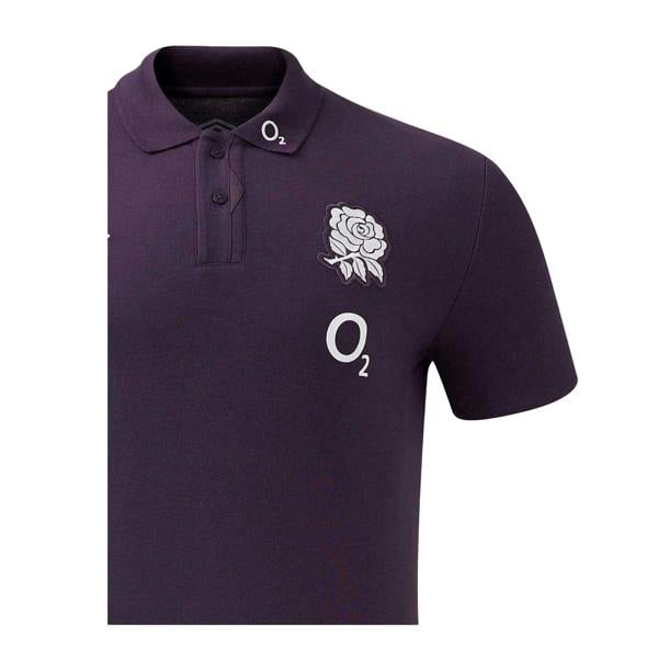 Umbro Mens England Rugby Polo Shirt - Nightshade - 
