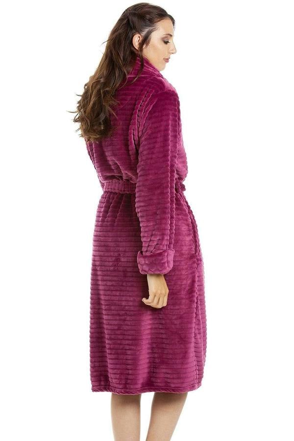 Womens Super Soft Fleece Short Bathrobes