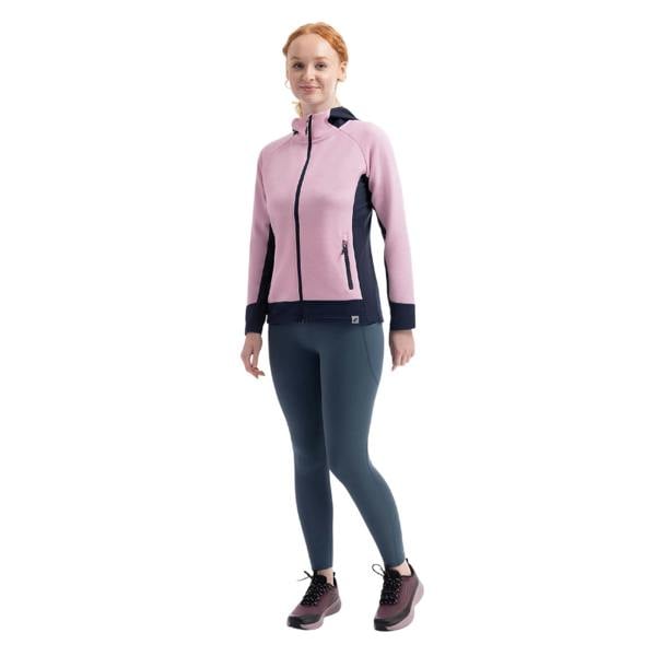 Trespass Womens/Ladies Sophy Active Full Zip Hoodie - Carnation Marl - 
