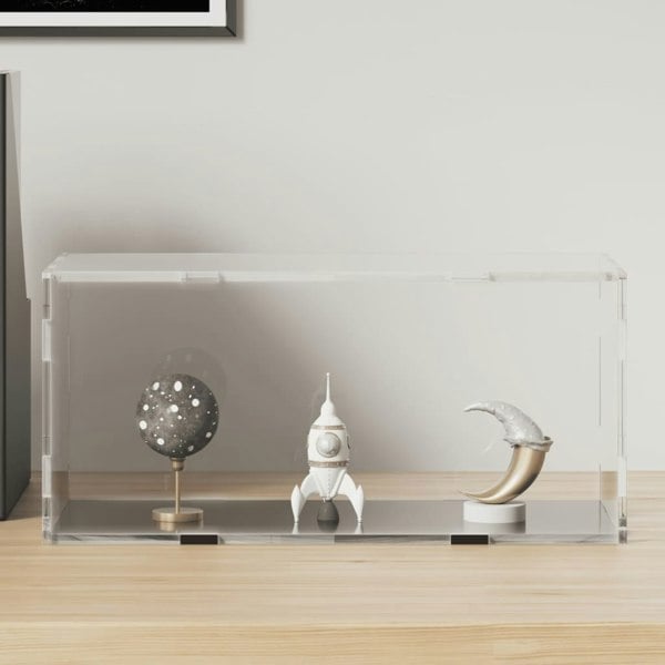 Berkfield Display Box Transparent 30x15x14 cm Acrylic