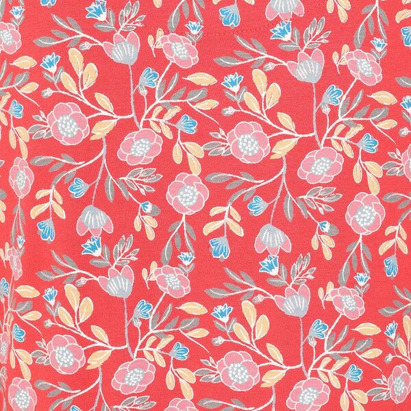 Lazy Jacks LJ534 - Printed Midi Dress - Garland Flowers