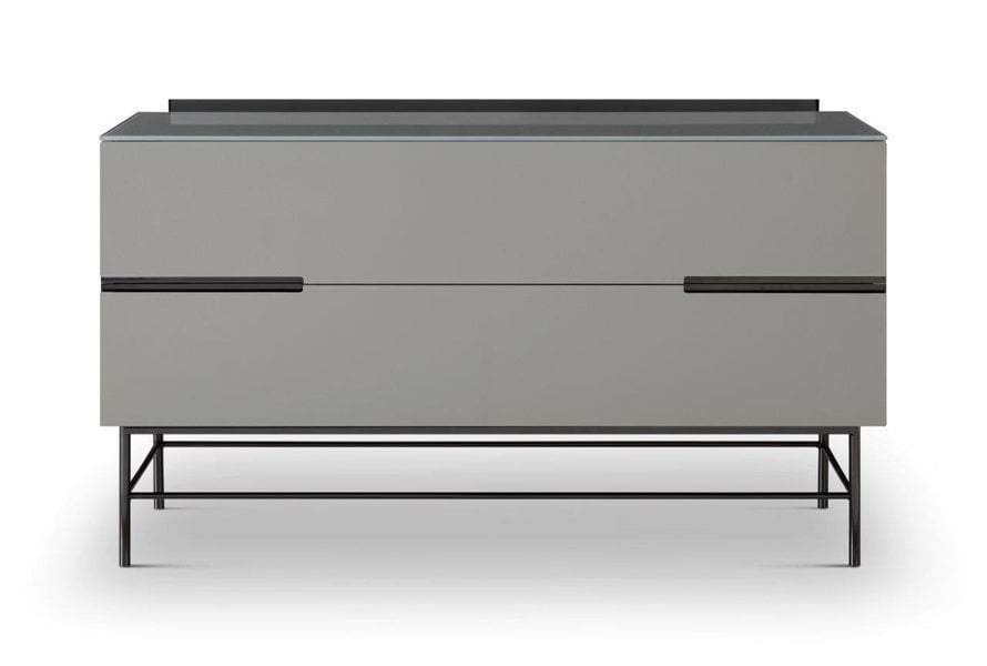 Two Drawer Low Sideboard by Gillmore
