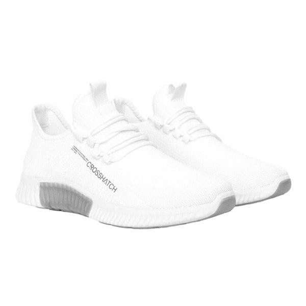 Crosshatch Mens Nimbus Trainers - White