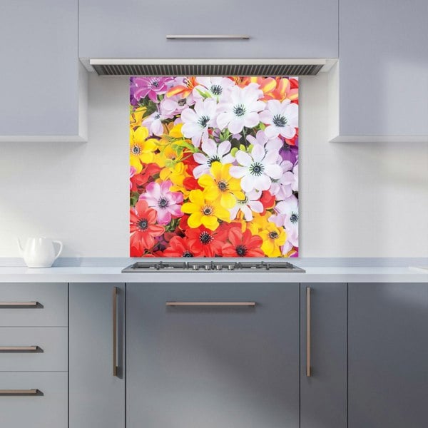 Warren Reed - Designer Spring Flowers Kitchen Splashback
