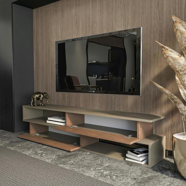 Decorotika Cortez Modern Tv Stand Tv Unit TV Cabinet for Tv's up to 72"