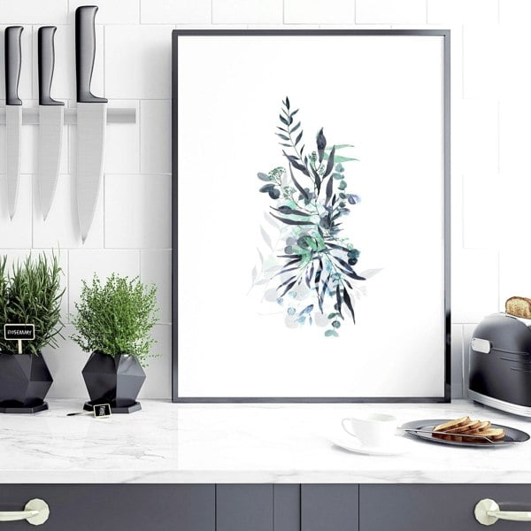 Prints for kitchens | set of 3 Boho Chic art prints