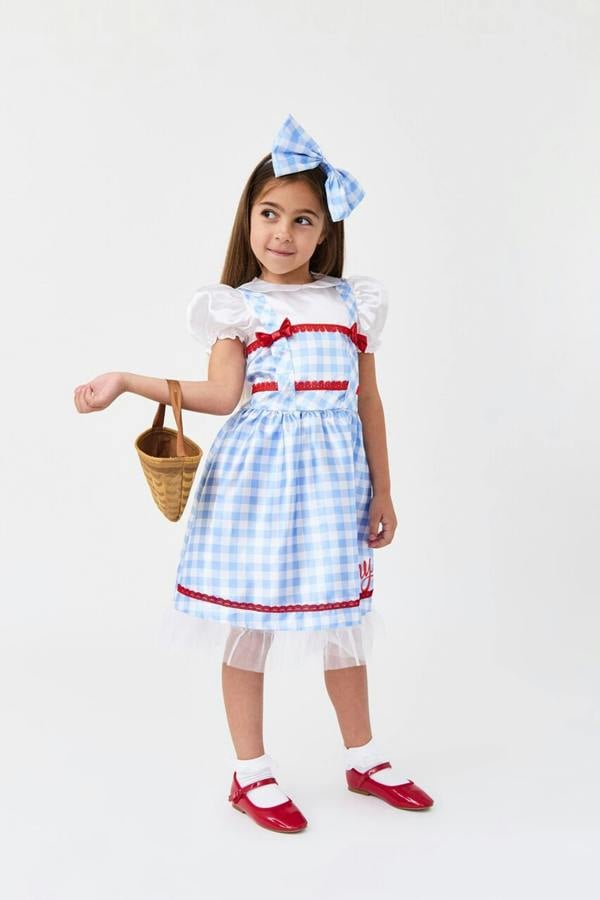 Vanilla Underground Blues Group Girls Blue Dorothy 3 Piece Costume