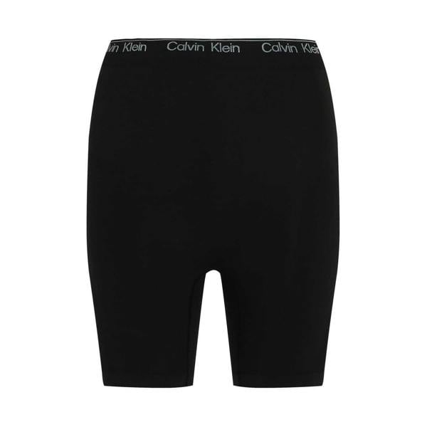 Calvin Klein Womens/Ladies Seamless Slim Compression Shorts - Black - 