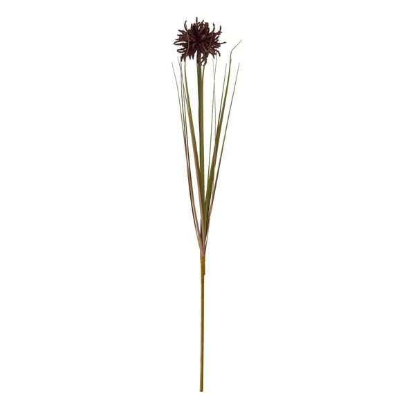 Hill Interiors Aster Spider Chrysanthemum Artificial Flower - Burgundy