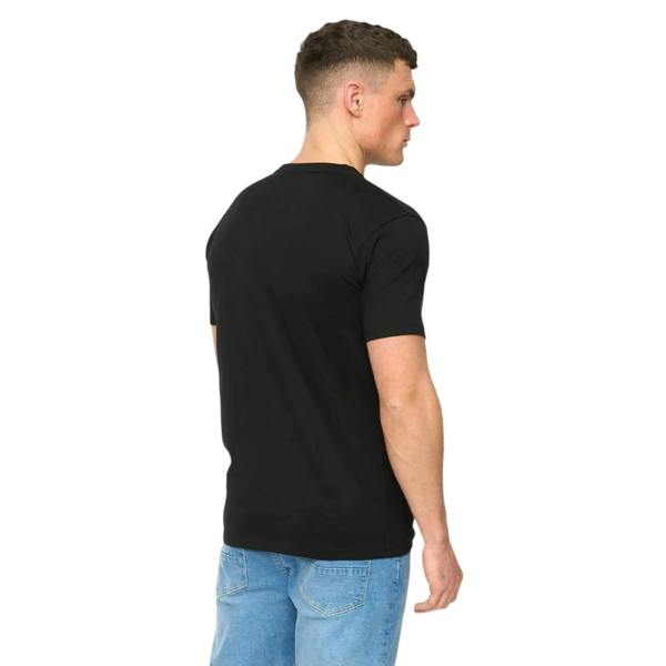 Crosshatch Mens Transflate T-Shirt - Black - 