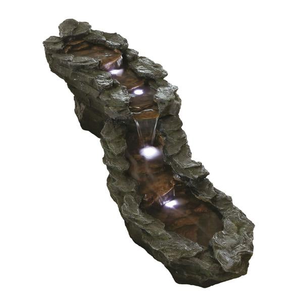 Medium Slate River Water Course Water Feature