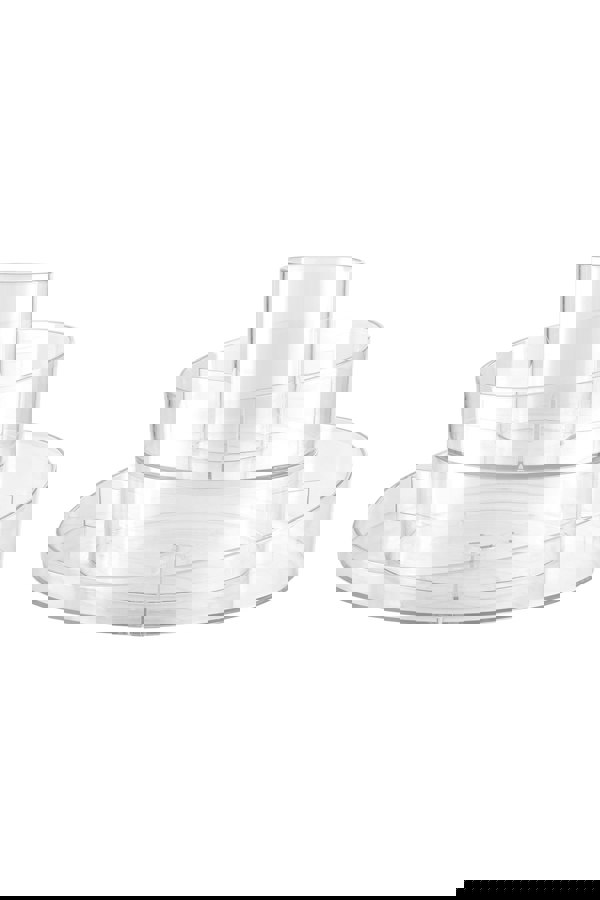 Living and Home Makeup Organizer Spinning Round Turntable Cosmetics Storage Tray