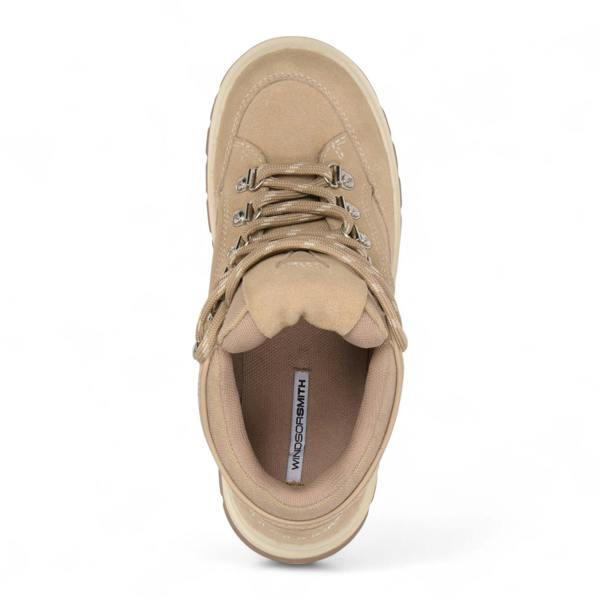 Windsorsmuth Ultimatum - Women's Sand Brown Chunky Platform Sneakers