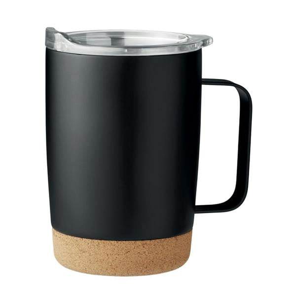 MidOcean Ruby Double Wall 300ml Mug - Black - 