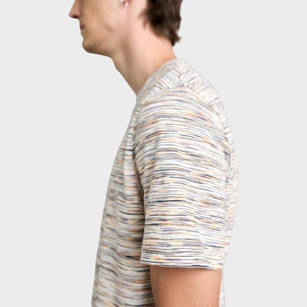 Missoni Space Dyed Short Sleeve T Shirt Multi