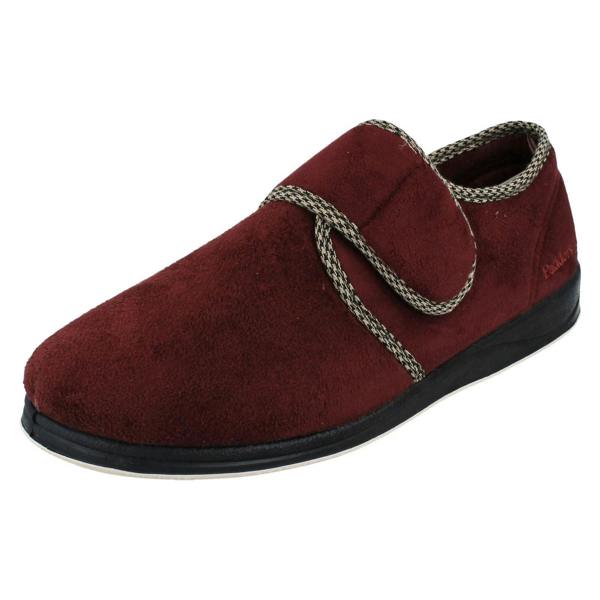 Padders Mens Padders Memory Foam Comfort Slippers Harry