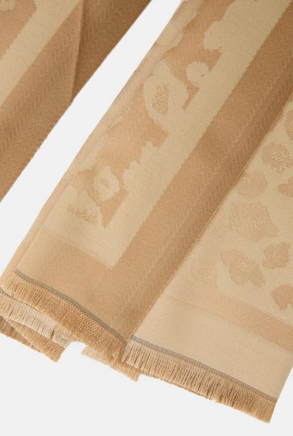 James Lakeland Leopard Beige Scarf