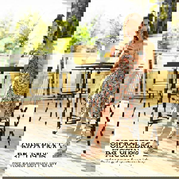 Patio Rattan Dining Set