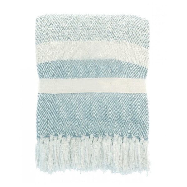 Home & Living Izzy Recycled Throw - Duck Egg