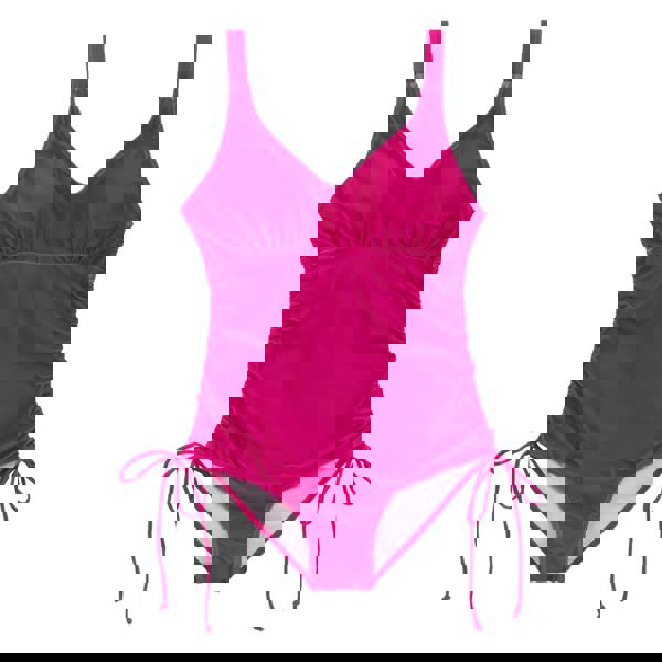 Regatta Womens/Ladies Alinae Plain One Piece Swimsuit - Pink Fusion