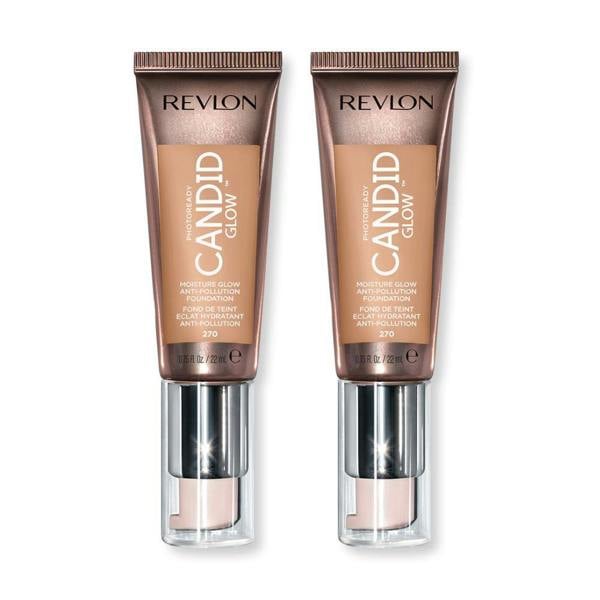 Revlon 2 x Revlon Photoready Candid Moisture Glow Foundation - 270 Medium Beige