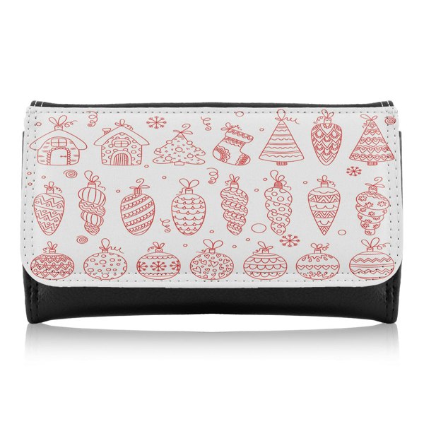 Benjamin Tate Design Winter Toys Dining Maxi Purse