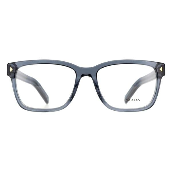 Prada Glasses Frames PRB10V 17T1O1 Transparent Ocean Men