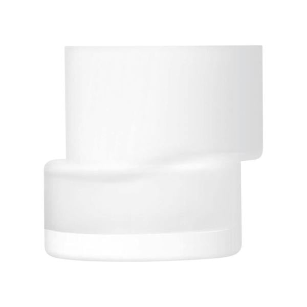 LSA Chalk White Tier Lantern Vase 13.5cm