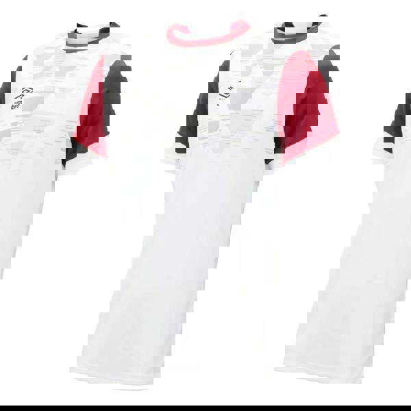 Umbro Kids Vier Jersey - White/New Claret