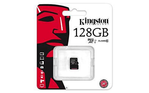 Kingston SDCX10/128GBSP 128 GB Class 10 Micro SDXC Memory Card without Full Size Adapter
