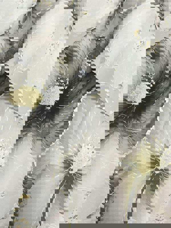 Muriva Bliss Floral Grey Wallpaper