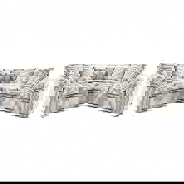 Furnishings For Less Delta Full Jumbo Cord 5 Seater Corner Sofa