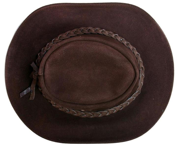 Infinity Leather Cowboy Outback Suede Aussie Bush Hat