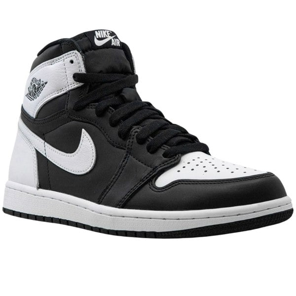 Nike Air Jordan 1 Retro High OG Reverse Panda Black Trainers UK 7