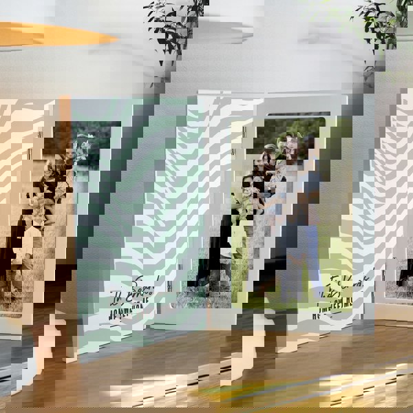 Personalised Memento Company Personalised Wooden Hinged 6x4 Photo Frame