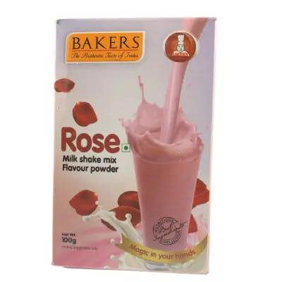 BAKERS MILKSHAKE MIX POWDER ROSE FLAVOUR 100g