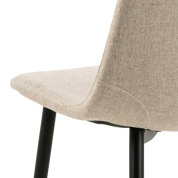 Furniture To Go Celia Dining Chair in Beige Set of 4