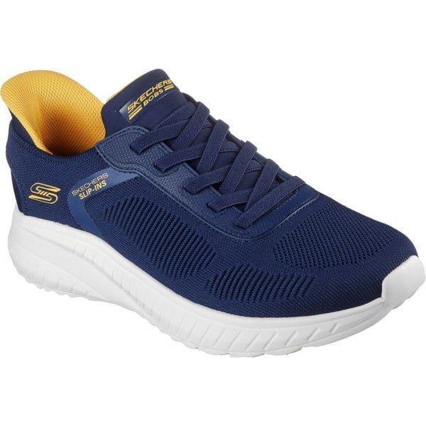Skechers Men's BOBS Sport Squad Chaos Solid Step Shoe - Navy