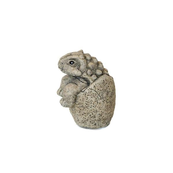 Small Stone Cast Anchisaurus Garden Sculpture Dinosaur Animal Statue