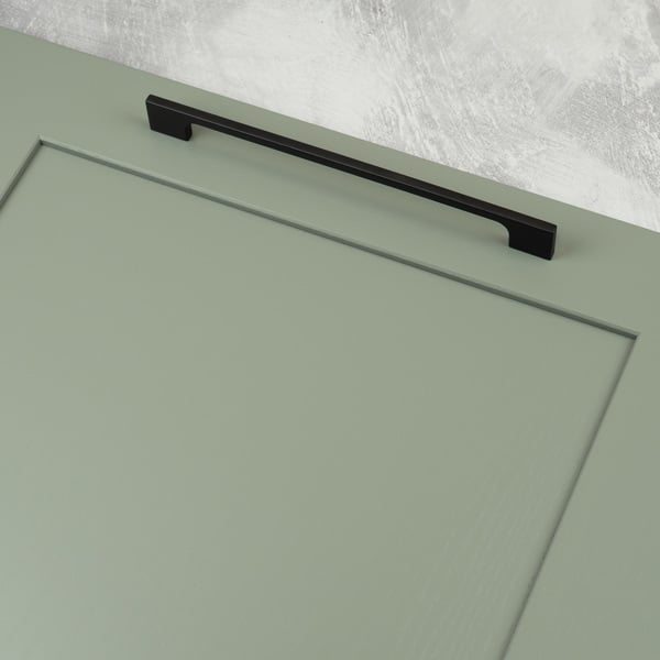 Handle & Home Matt Black Modern Slim Handles