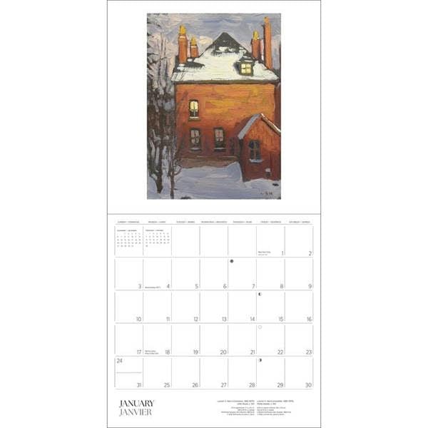 Lawren S. Harris Calendar 2027, Wall Calendars, Month To View, Art, Gift