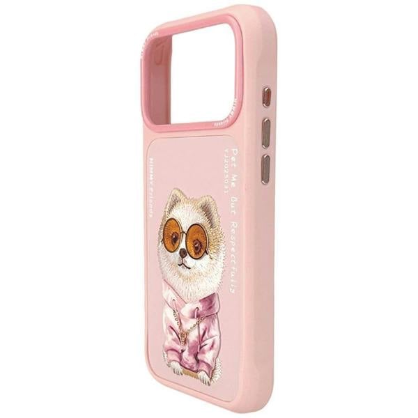 Nimmy Friends Nimmy Glass Cool Dog Case with MagSafe for iPhone 17 Pro 6.3" Pink - N-YJ-IP17-PRO-031