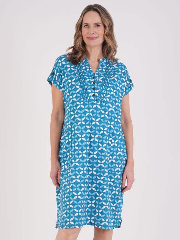 TIGI Mosaic Print Dress
