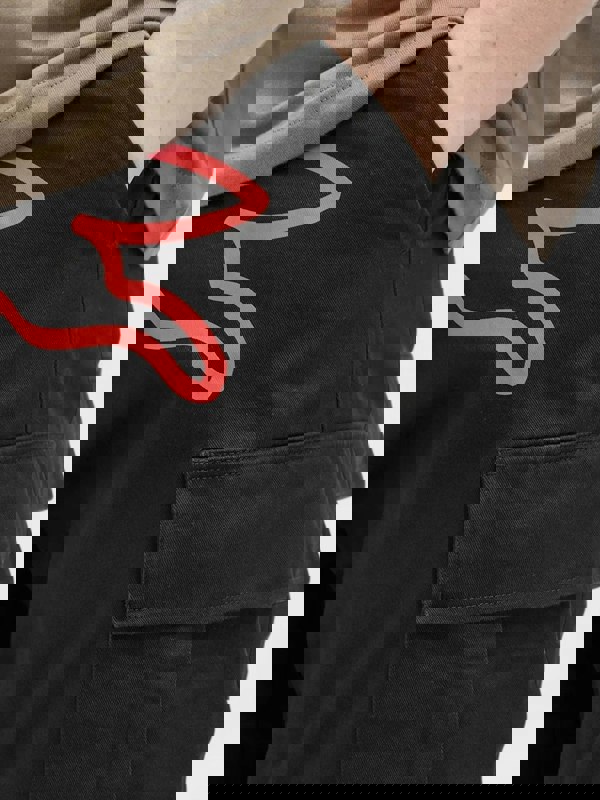 Icecream Running Dog Cargo Pant Black Red - Supplied FashionIcecream