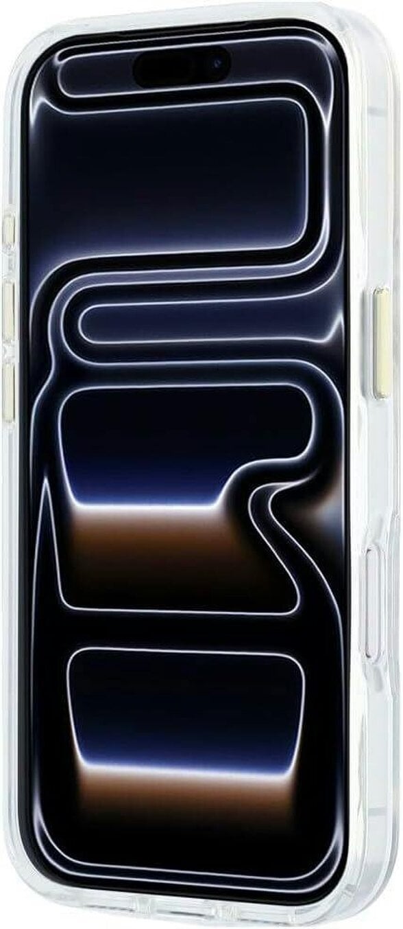 Karl Lagerfeld Peekaboo Logo Case with MagSafe for iPhone 17/18 Pro 6.3" Clear - KLHMP18L6HCPSCT
