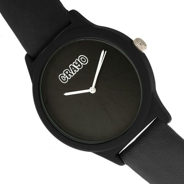 Crayo Splat Unisex Watch - Black - CRACR5302