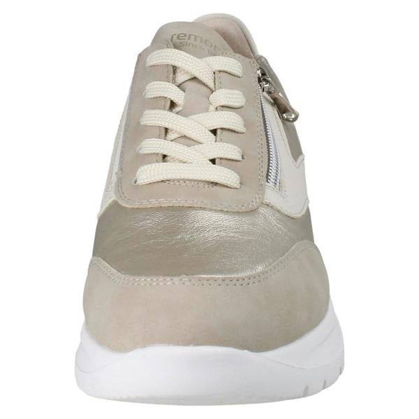 Remonte Ladies Remonte Extra Wide Vegan Trainers With Side Zip D2V02